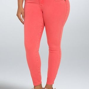 Torrid Jegging – Coral Wash